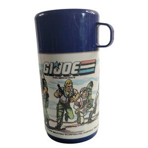 Vintage 1986 GI Joe Thermos Hasbro Aladdin